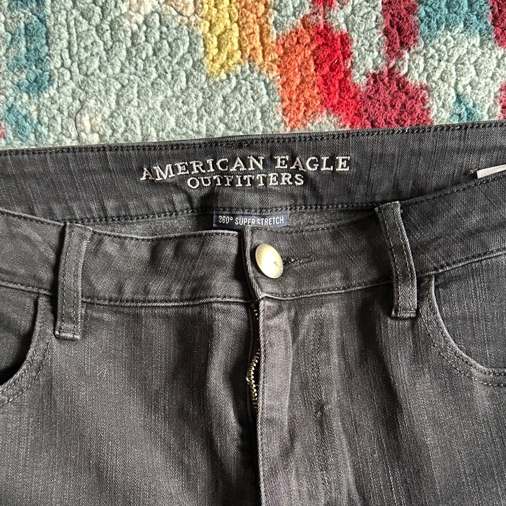 American Eagle Outfitters Women's Dark Gray Jeggings